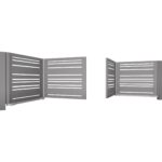 Brama dwuskrzydłowa V N06 ALFEN