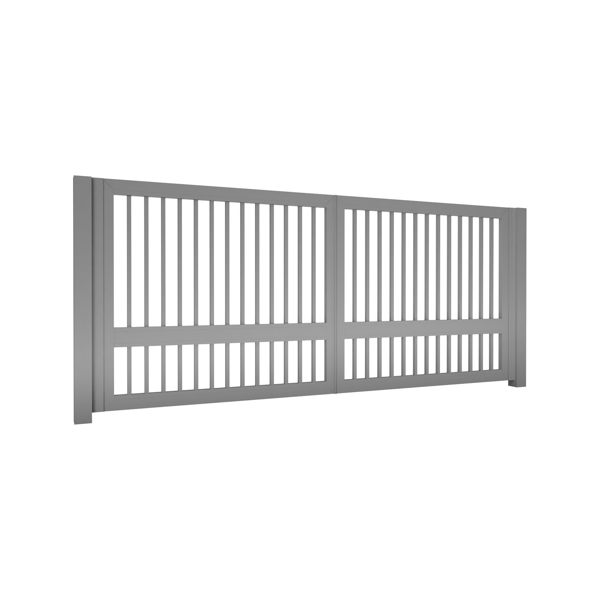 P01-brama-dwuskrzydlowa Brama dwuskrzydłowa P01 ALFEN - obrazek 1