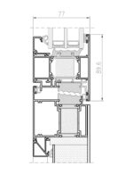 System drzwi panelowych Yawal TM 77N Prestige Yawal - obrazek 9