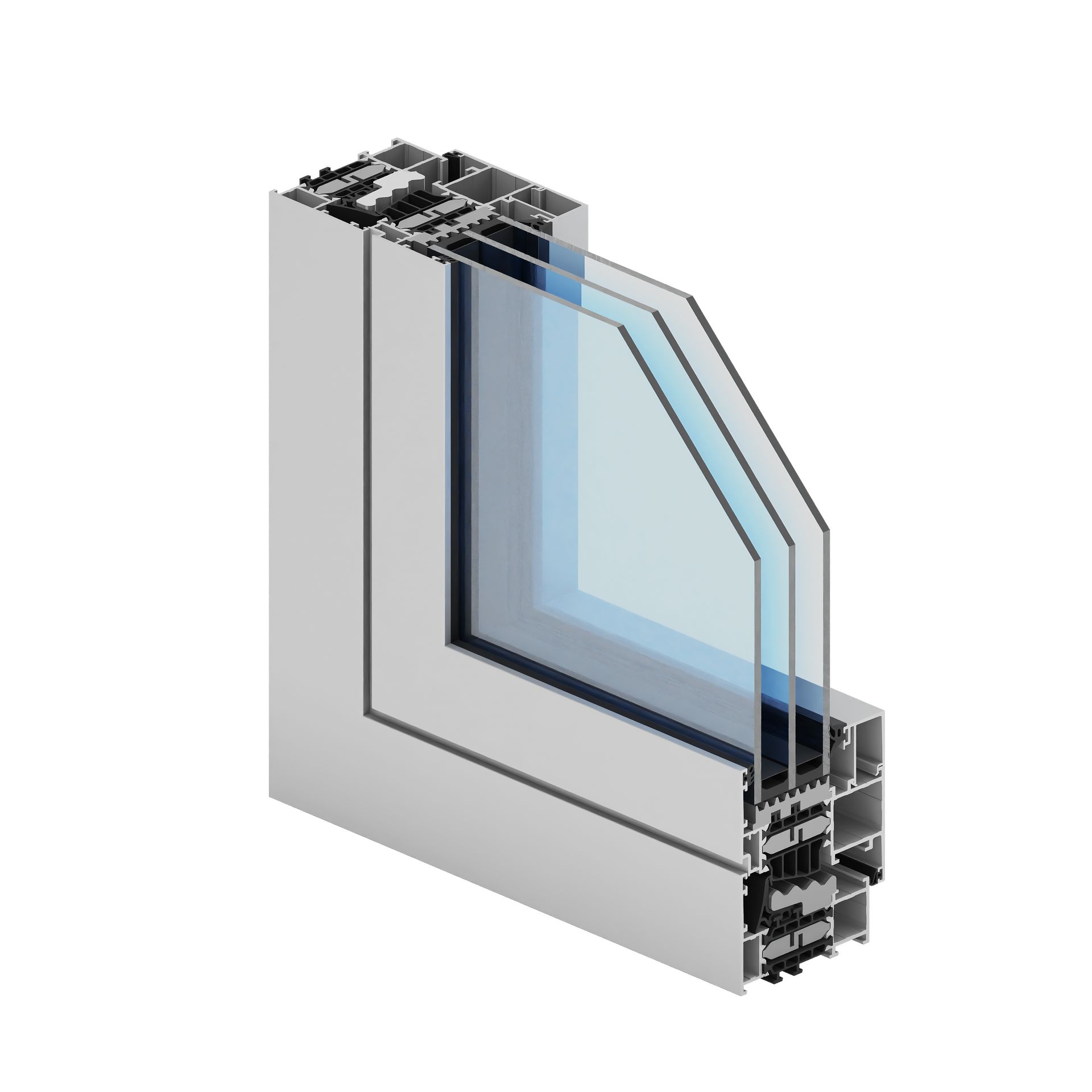 genesis_okno System okienno-drzwiowy Genesis 75 Aliplast - obrazek 1