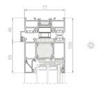 System drzwi przesuwnych TM 77 BIFOLD Yawal - obrazek 11