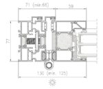 System drzwi przesuwnych TM 77 BIFOLD Yawal - obrazek 10