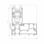 System drzwi przesuwnych DP Slide Yawal - obrazek 3