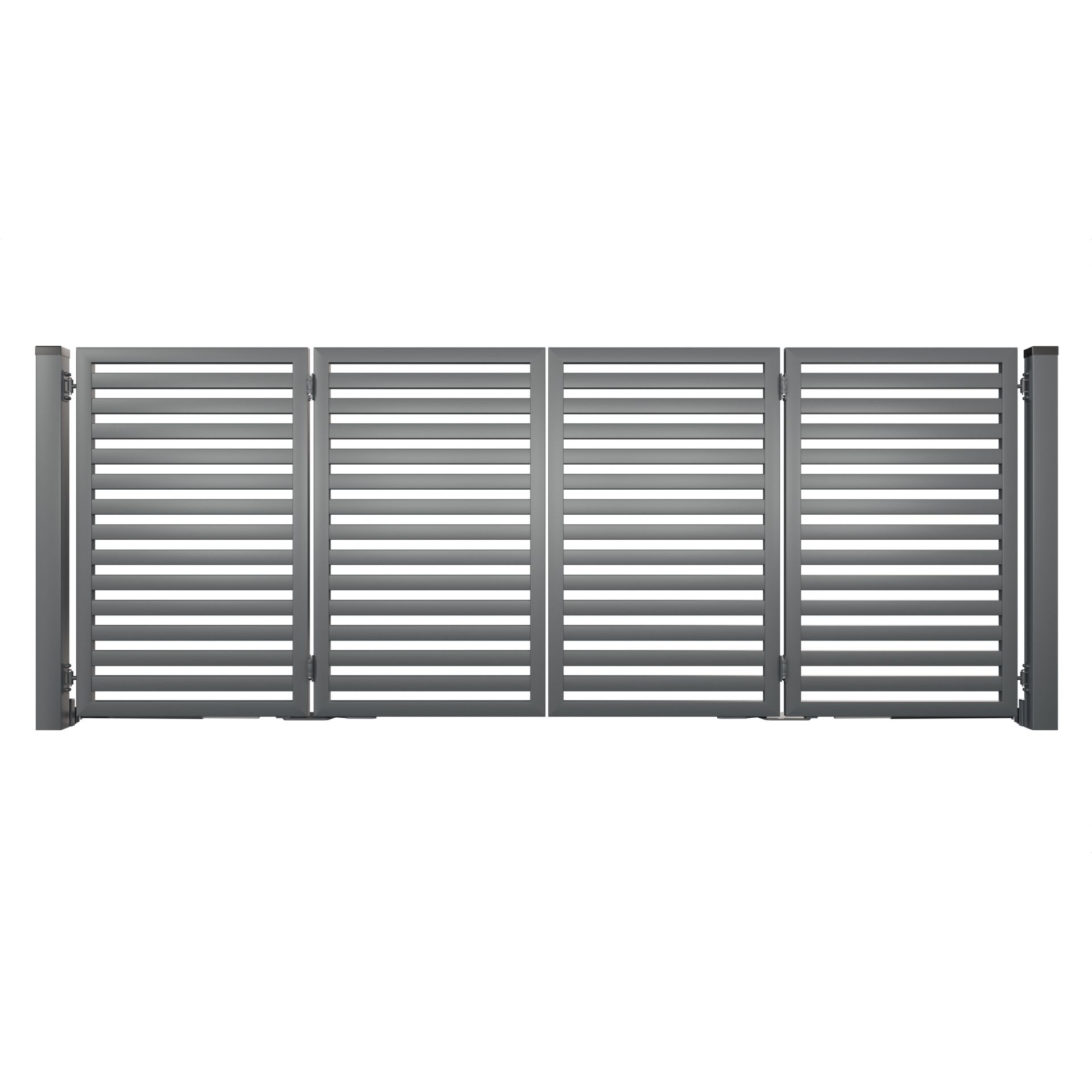 sectional gate P64 Brama łamana P64 KONSPORT - obrazek 1