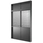 System fasadowy kompatybilny z żaluzjami SkyFlow MB-SR50N ZS ALUPROF - obrazek 2